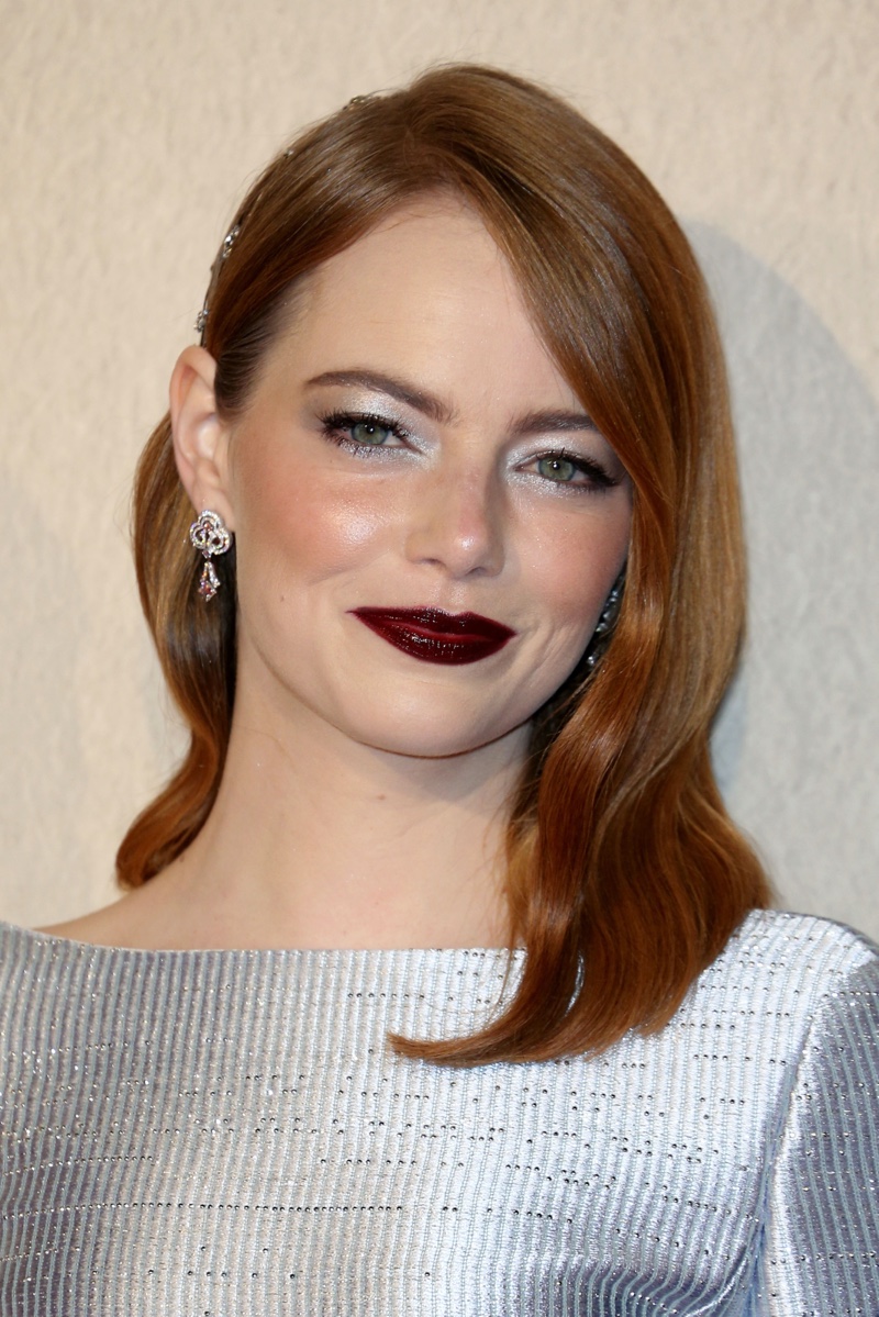 Emma Stone Hair Sparkle 2018 Favourite Premiere