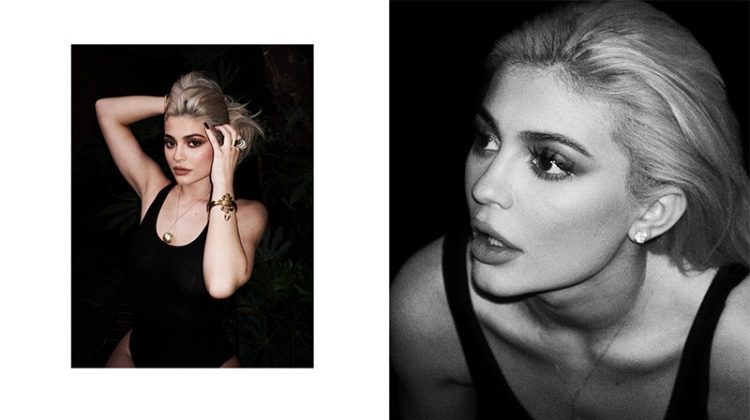 Kylie Jenner wears black bodysuit