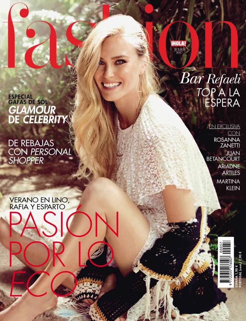 Bar Refaeli on Hola! Fashion July 2017 Cover