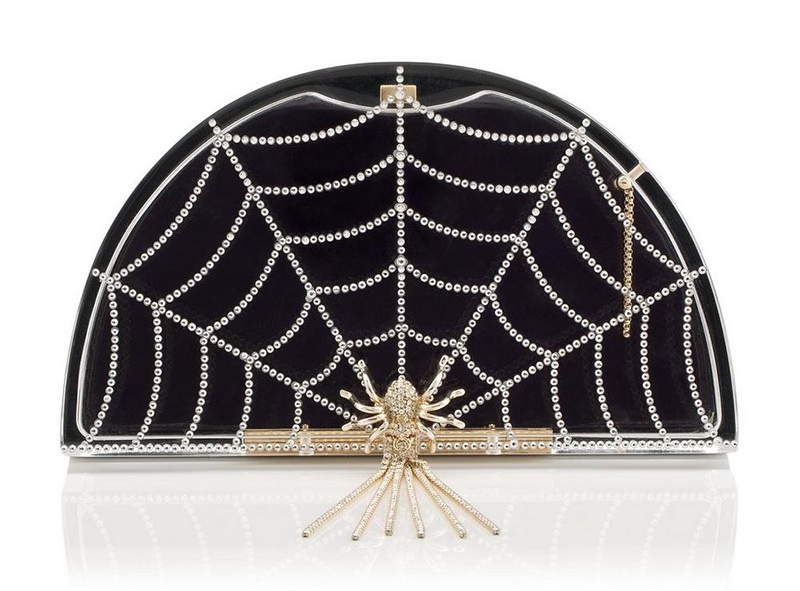 Charlotte Olympia x Spider-Man Spinderella Clutch $1,825