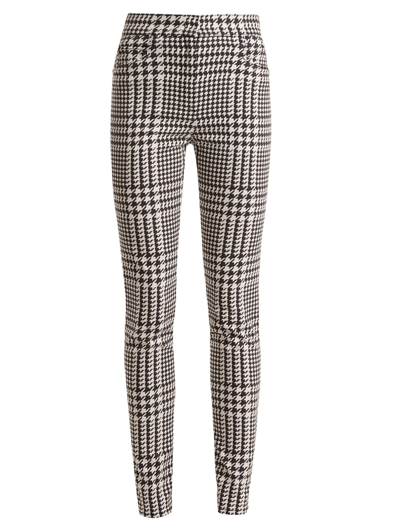 Balmain Houndstooth Check Skinny-Leg Trousers $1,028