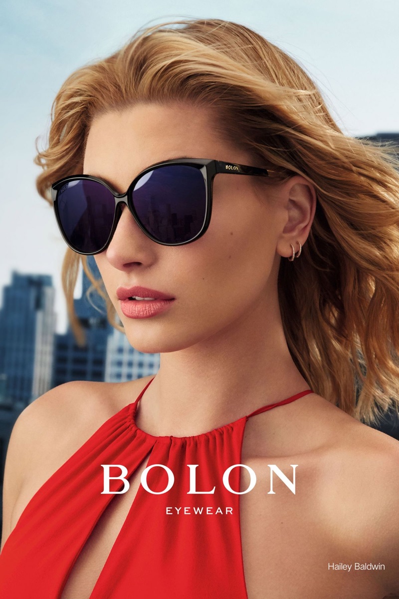 Hailey Baldwin for Bolon Eyewear