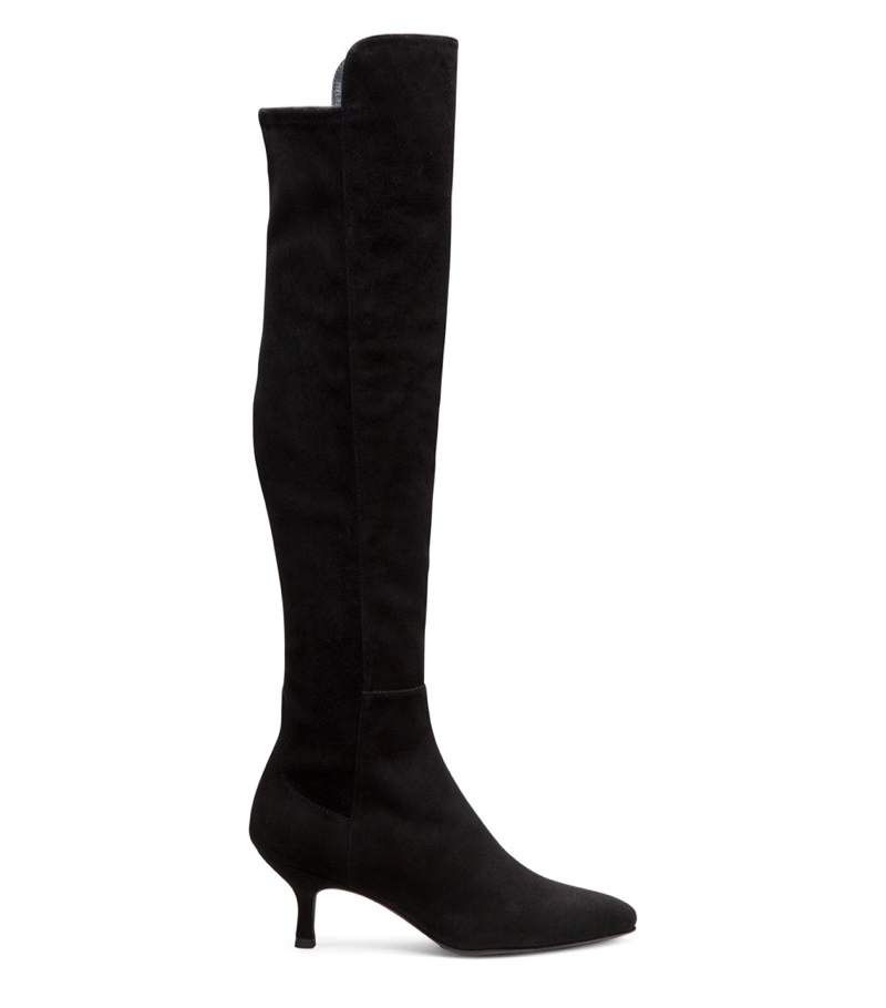 Stuart Weitzman ALLWAYS Suede Boot in Black $765