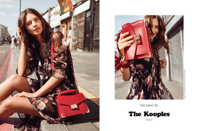 Emily Ratajkowski fronts The Kooples' fall-winter 2017 campaign