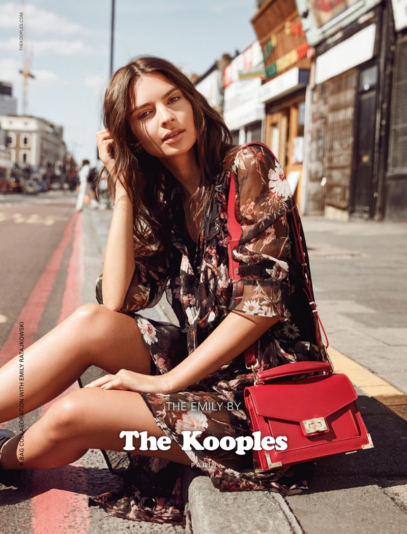 Emily Ratajkowski stars in The Kooples' fall-winter 2017 campaign