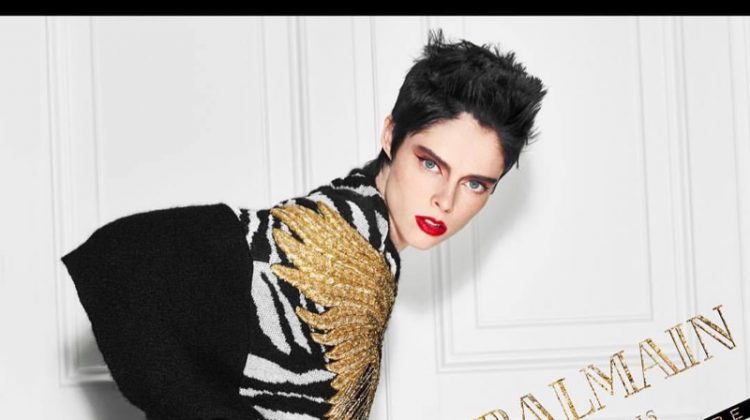 Coco Rocha stars in Balmain Hair Couture Icons campaign