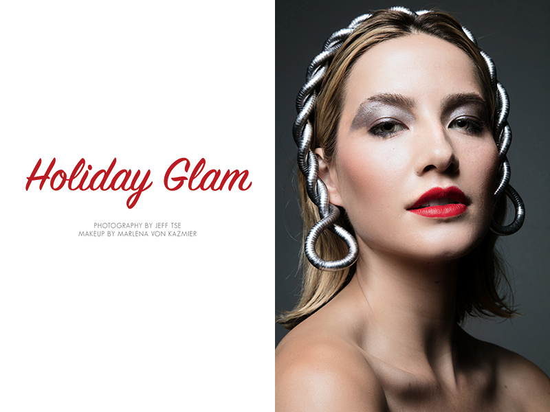 Holiday Glam photographed by Jeff Tse