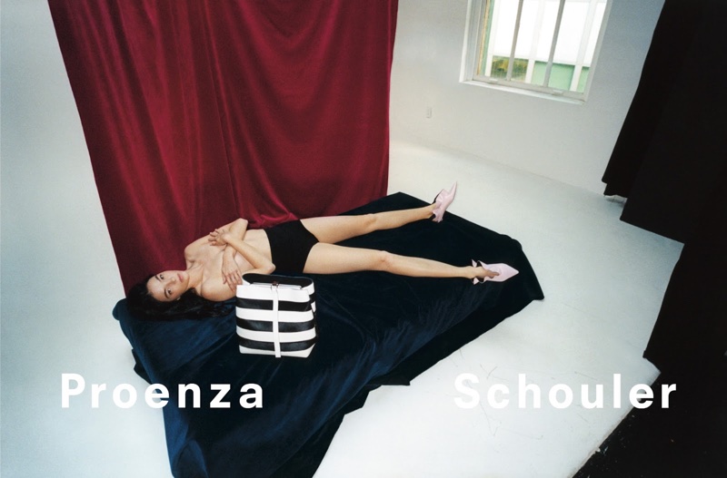 An image from Proenza Schouler's spring 2018 advertising campaign