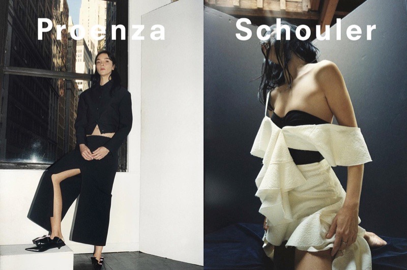 Mariacarla Boscono fronts Proenza Schouler's spring-summer 2018 campaign