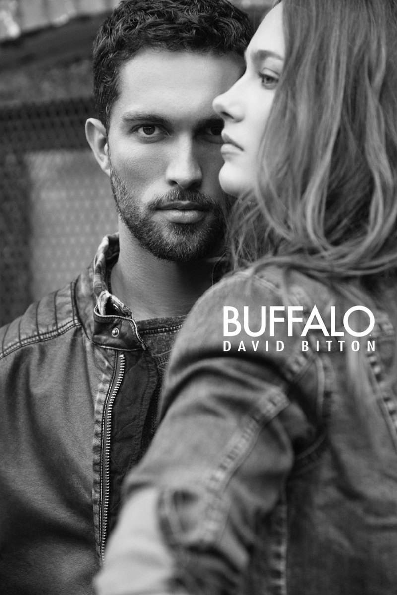 Tobias Sorensen and Karmen Pedaru couple up for Buffalo Jeans campaign