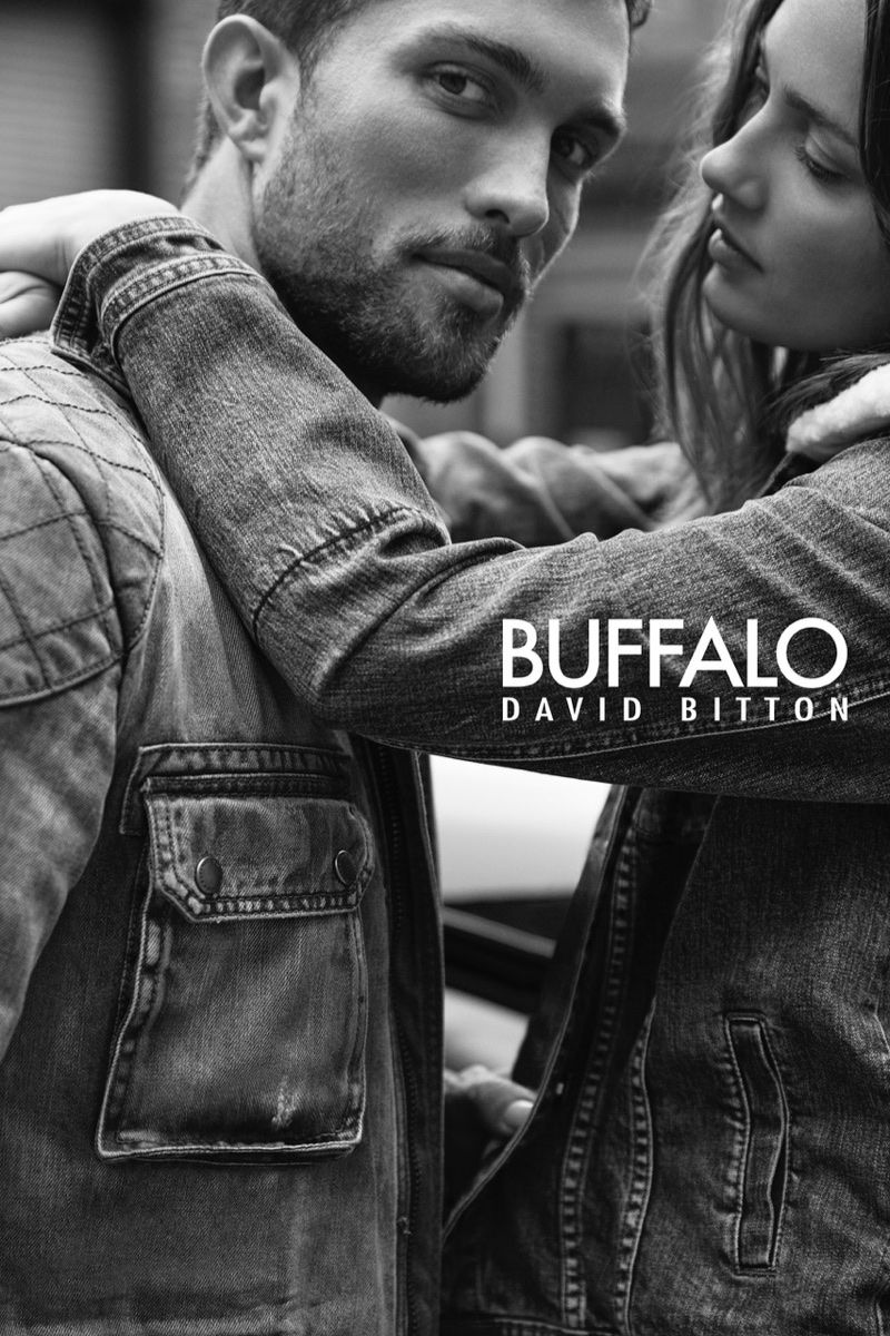 Tobias Sorensen and Karmen Pedaru appear in Buffalo Jeans campaign