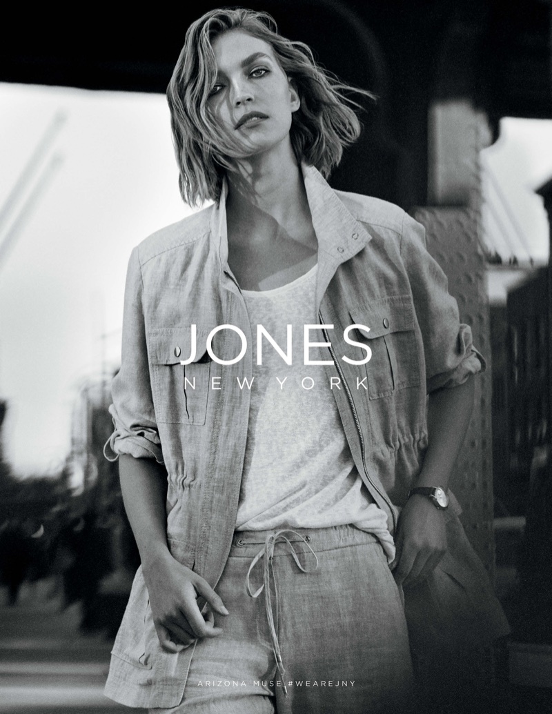 Arizona Muse stars in Jones New York's spring-summer 2018 campaign