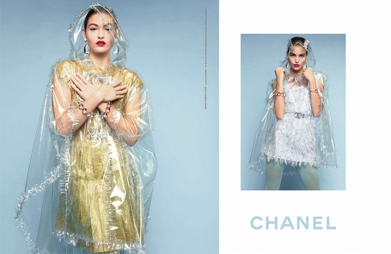 Grace Elizabeth and Luna Bijl star in Chanel's spring-summer 2018 campaign