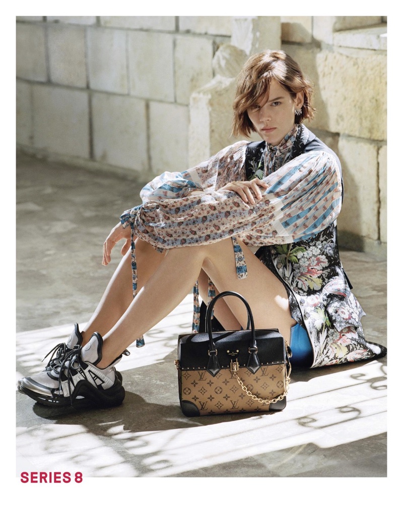 Freja Beha Erichsen appears in Louis Vuitton's spring-summer 2018 campaign