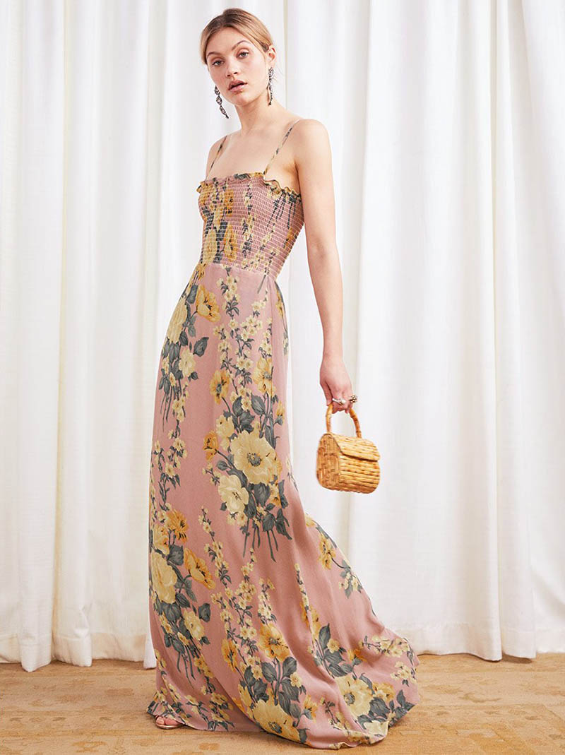 Reformation Ceylon Dress in Antoinette $288