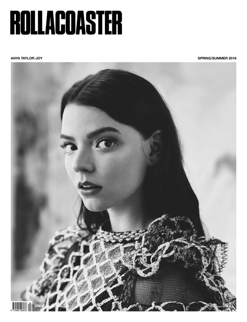 Anya Taylor-Joy on Rollacoaster Magazine Spring/Summer 2018 Cover