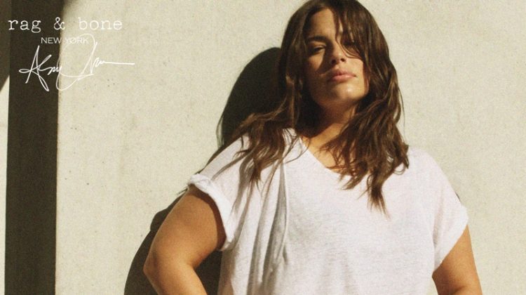 Keeping it casual, Ashley Graham fronts Rag & Bone DIY Project