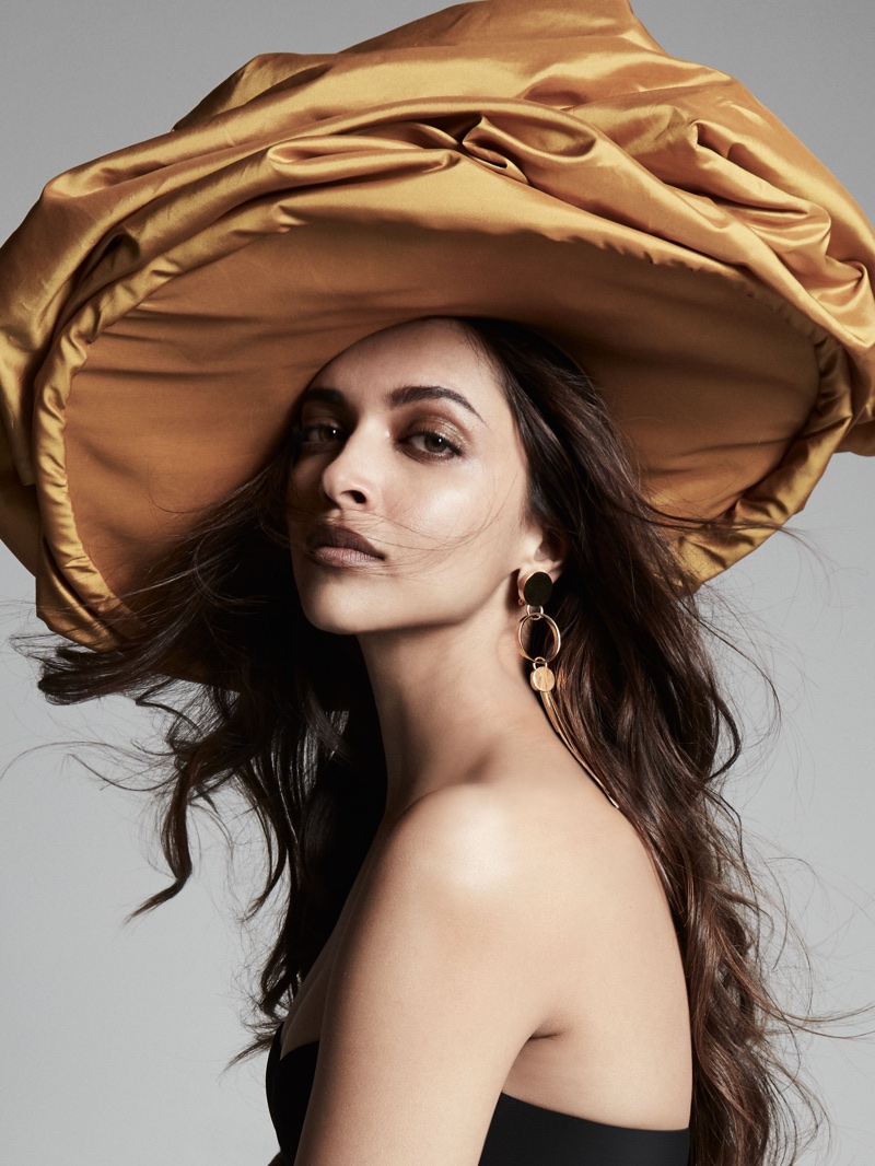 Deepika Padukone wears oversized headpiece