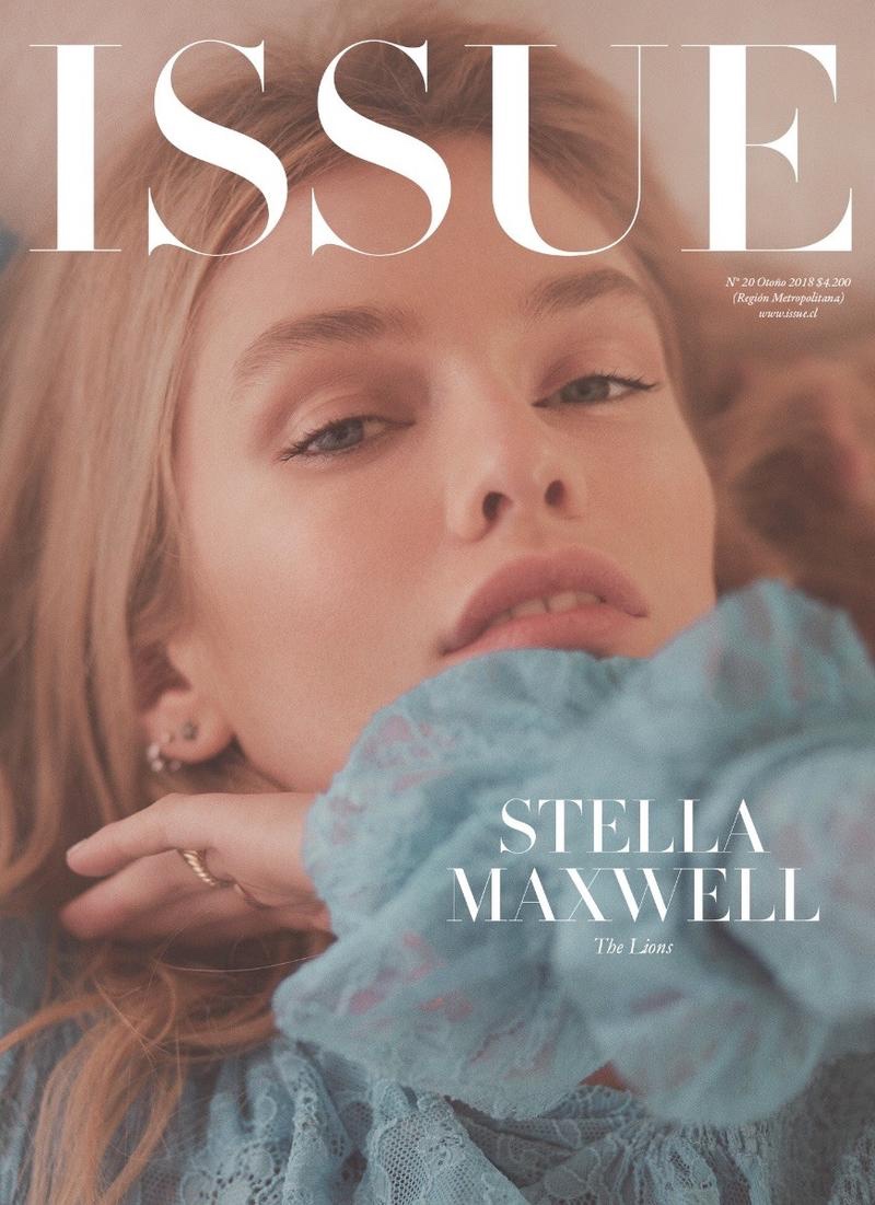 Stella Maxwell on ISSUE Magazine Fall 2018 Cover