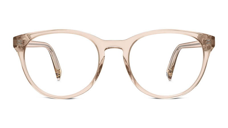 Warby Parker Jane Glasses in Elderflower Crystal $95