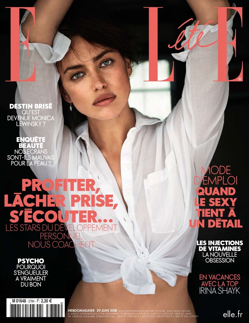 Irina Shayk on ELLE France June 29th, 2018 Cover