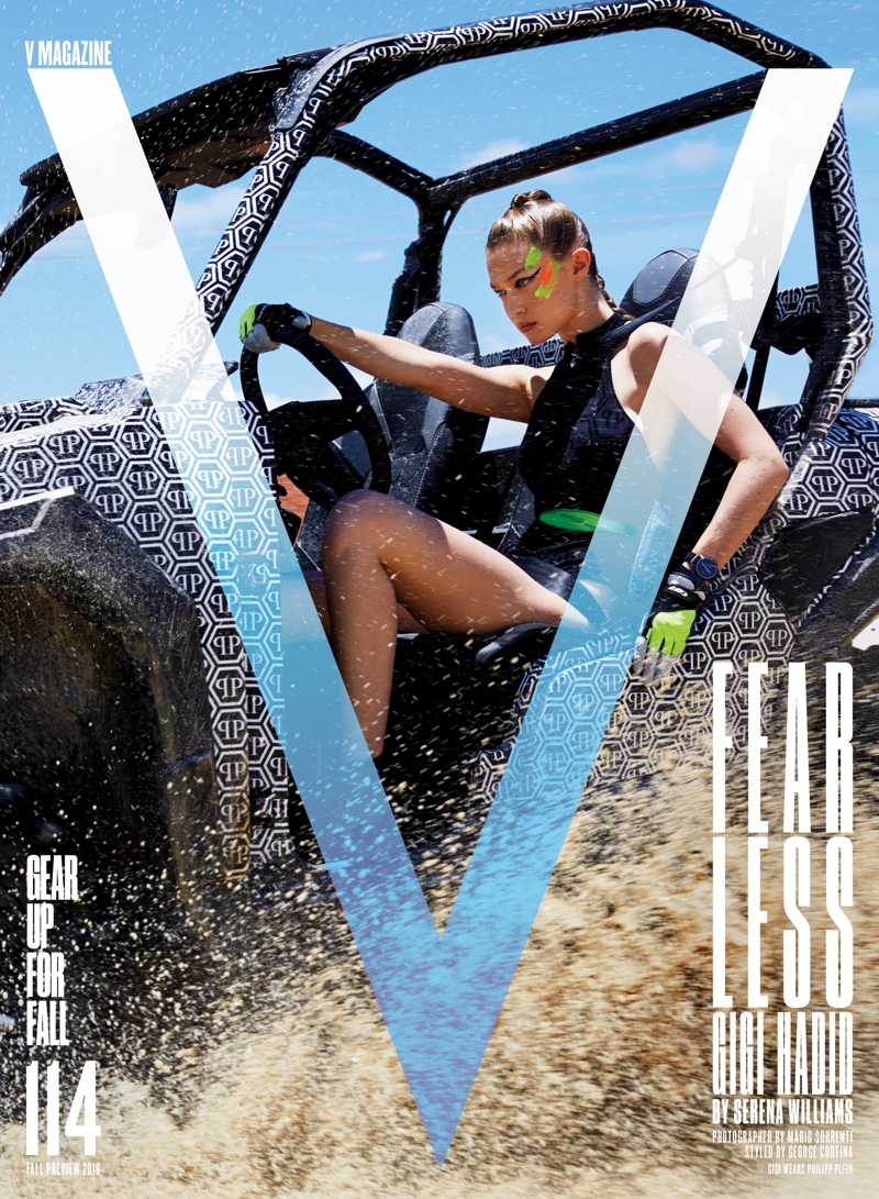 Gigi Hadid on V Magazine Fall Preview 2018 Cover