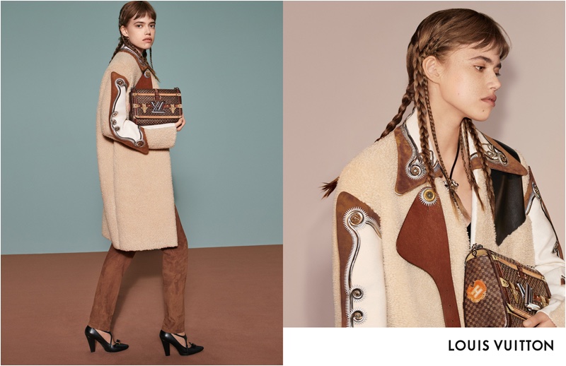 Masha Skokova fronts Louis Vuitton fall-winter 2018 campaign