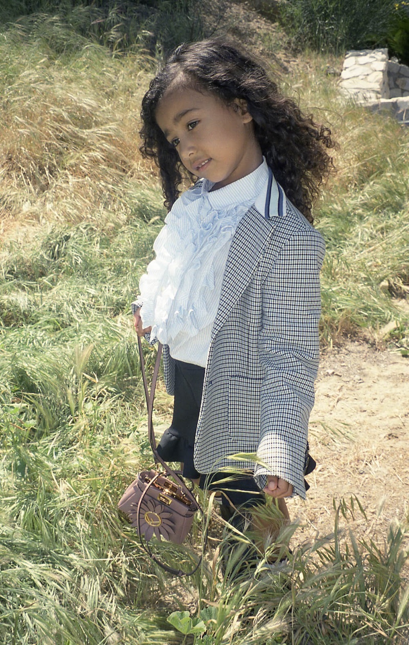 North West stars in Fendi #MeandMyPeekaboo campaign