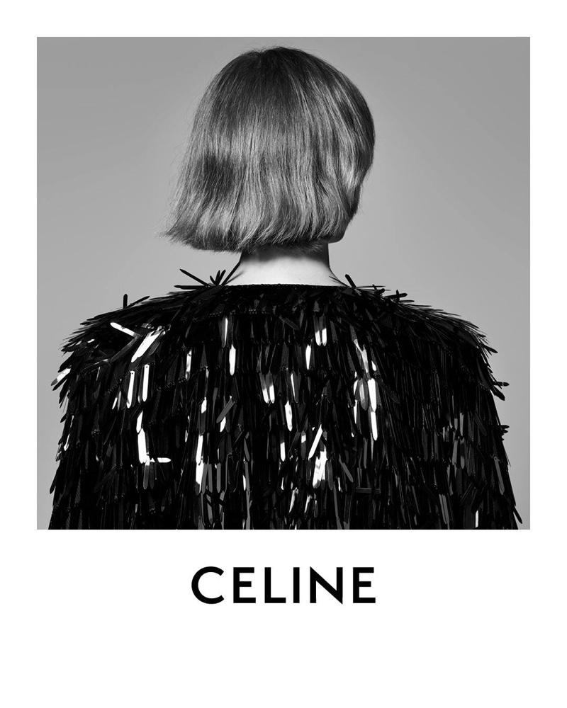 Hedi Slimane photographs Celine Introductory 2018 campaign