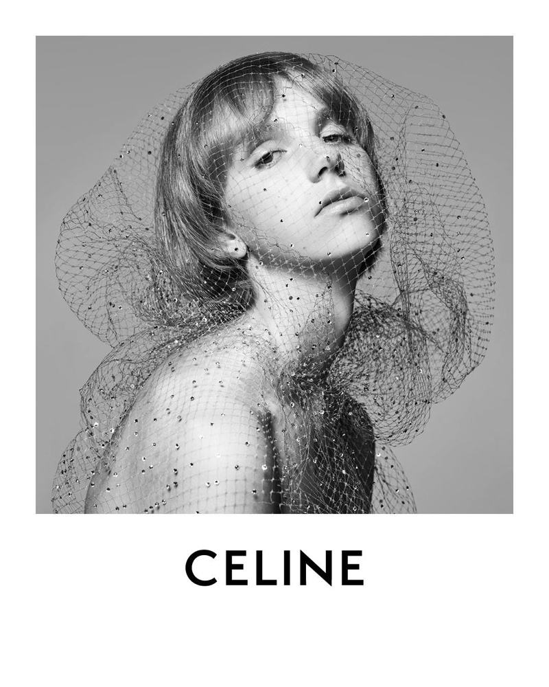 Bente Oort for Celine Introductory 2018 campaign