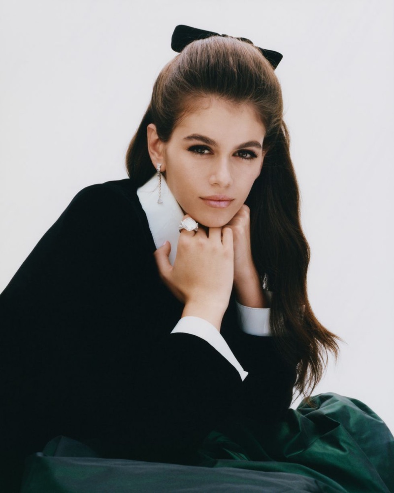 Kaia Gerber for CR Fashion Book.