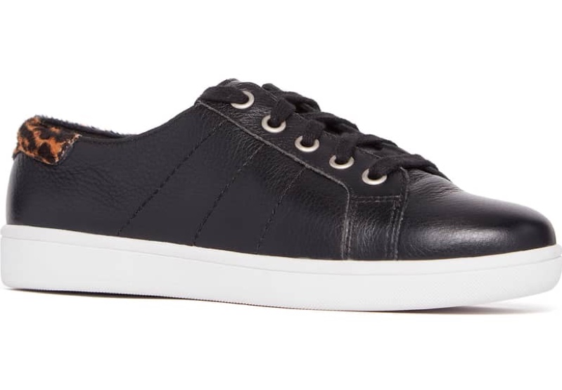 Paige Ava Genuine Calf Hair Low Top Sneaker $175