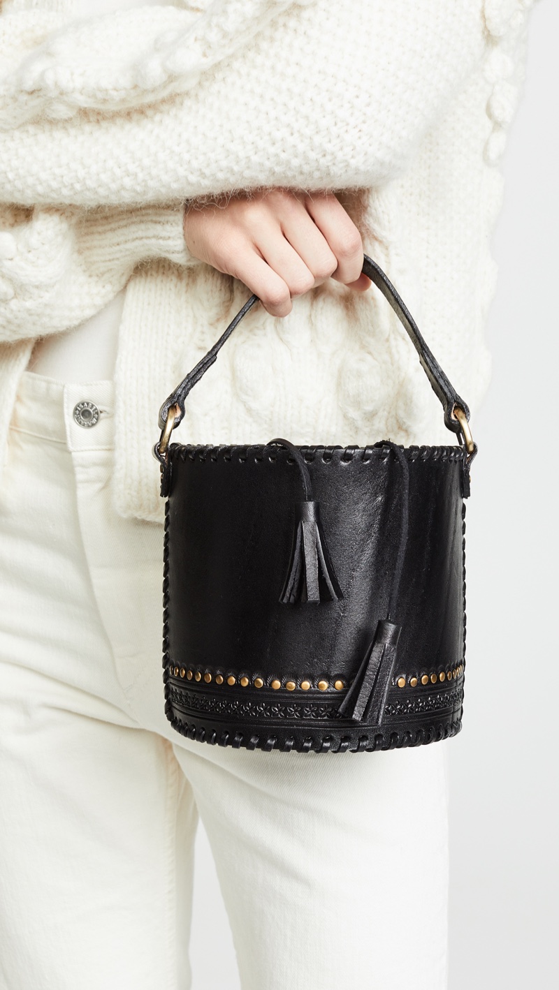 Ulla Johnson Andra Crossbody Bag in Black $595