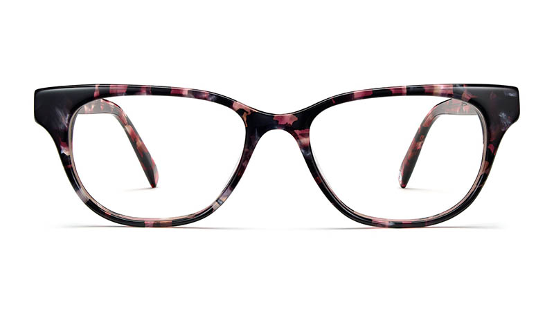 Warby Parker Rosemary Glasses in Violet Quartz Tortoise $95