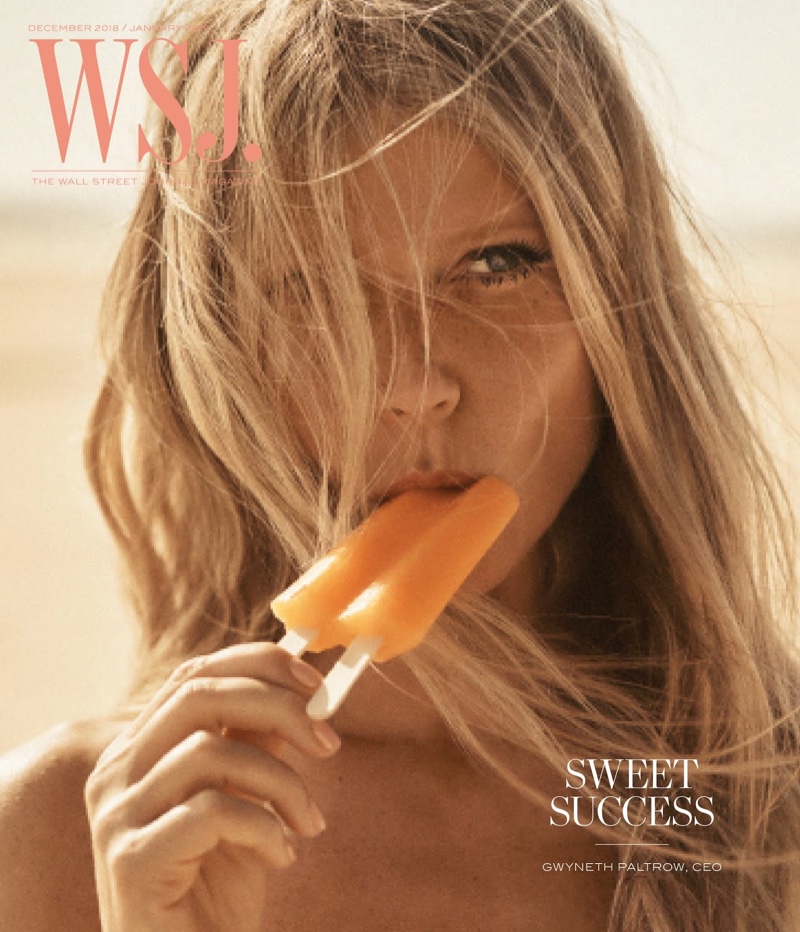 Gwyneth Paltrow on WSJ. Magazine December-January 2018.2019 Cover