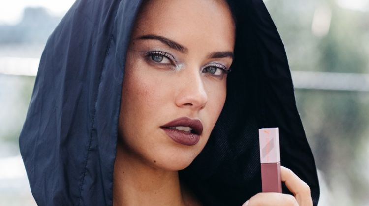 Adriana Lima fronts PUMA x Maybelline campaign