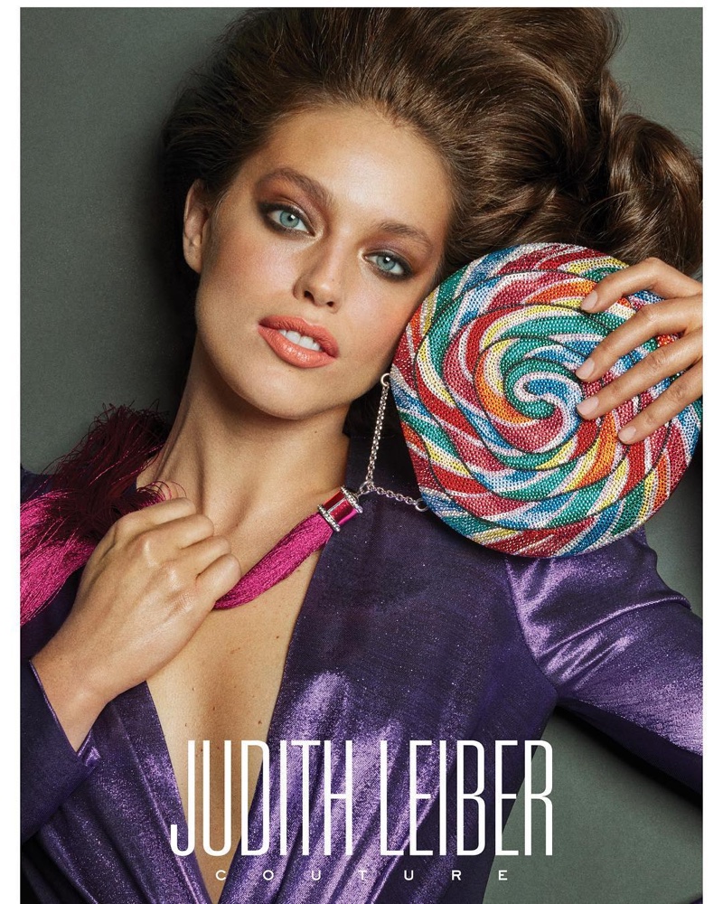 Judith Leiber enlists Emily DiDonato for its spring-summer 2019 campaign