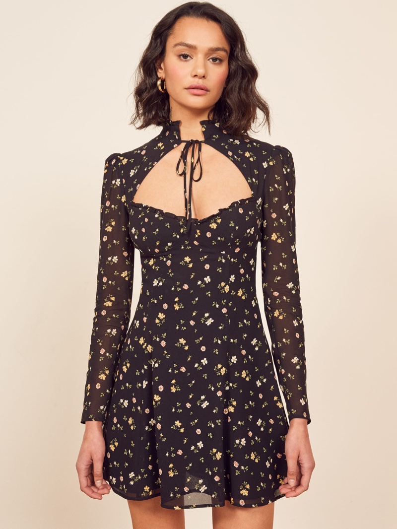 Reformation Vivianne Dress in Venezia $248