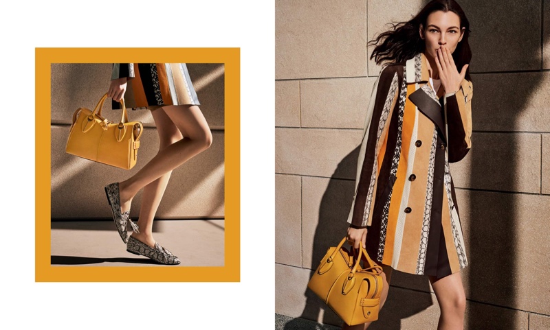 Vittoria Ceretti fronts Tod's spring-summer 2019 campaign