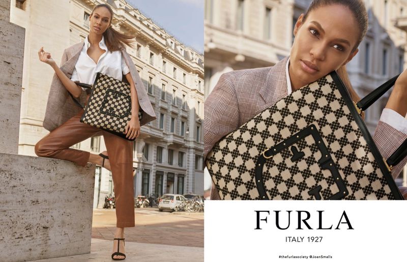 Joan Smalls stars in Furla spring-summer 2019 campaign