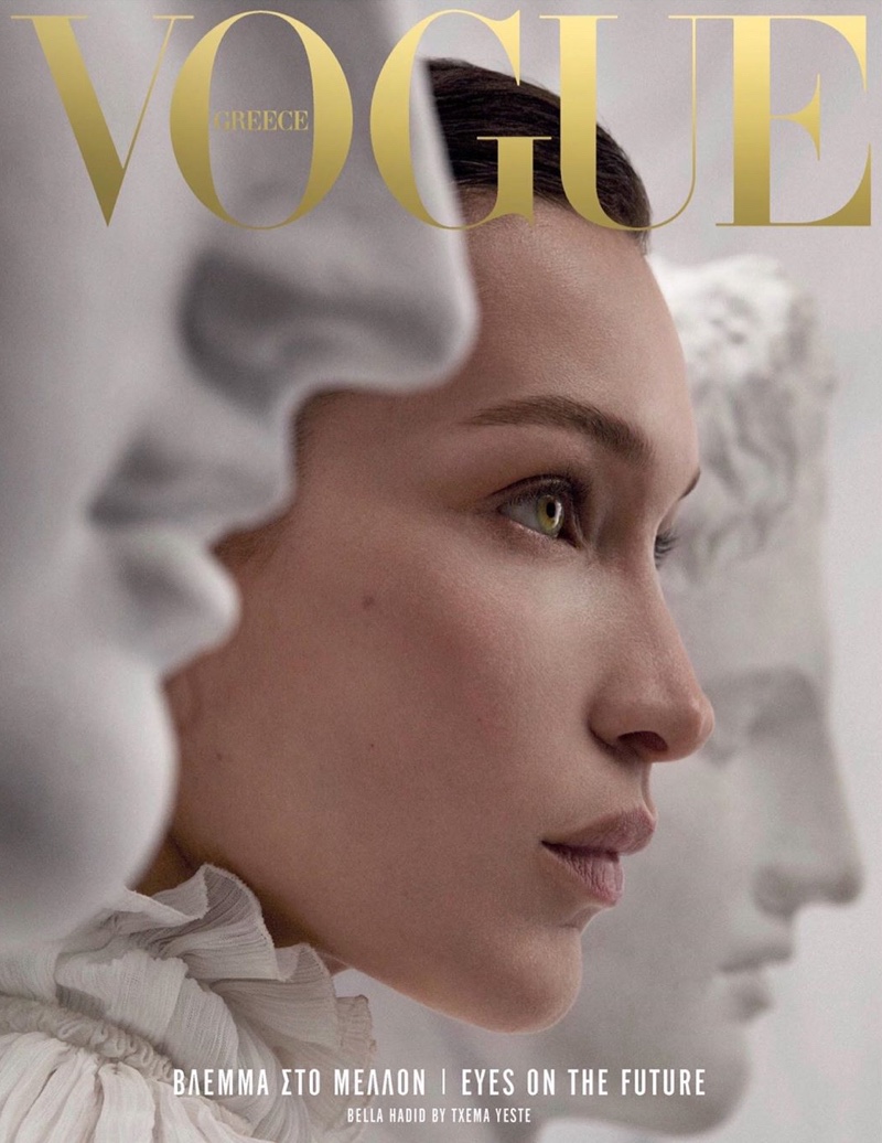 Bella Hadid on Vogue Greece April 2019 Cover