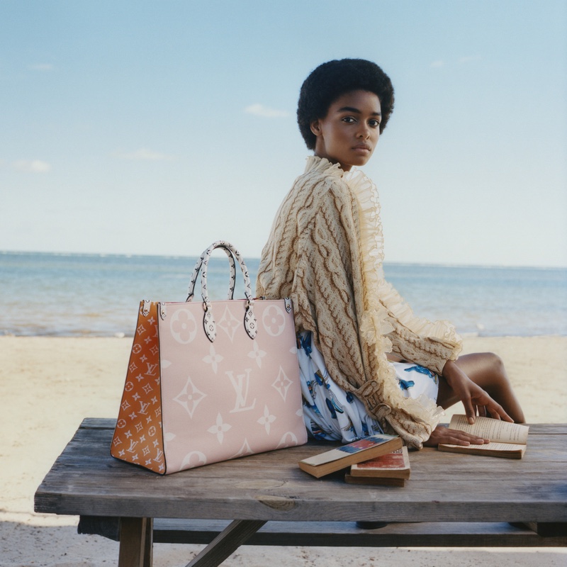 Blésnya Minher fronts Louis Vuitton summer 2019 campaign