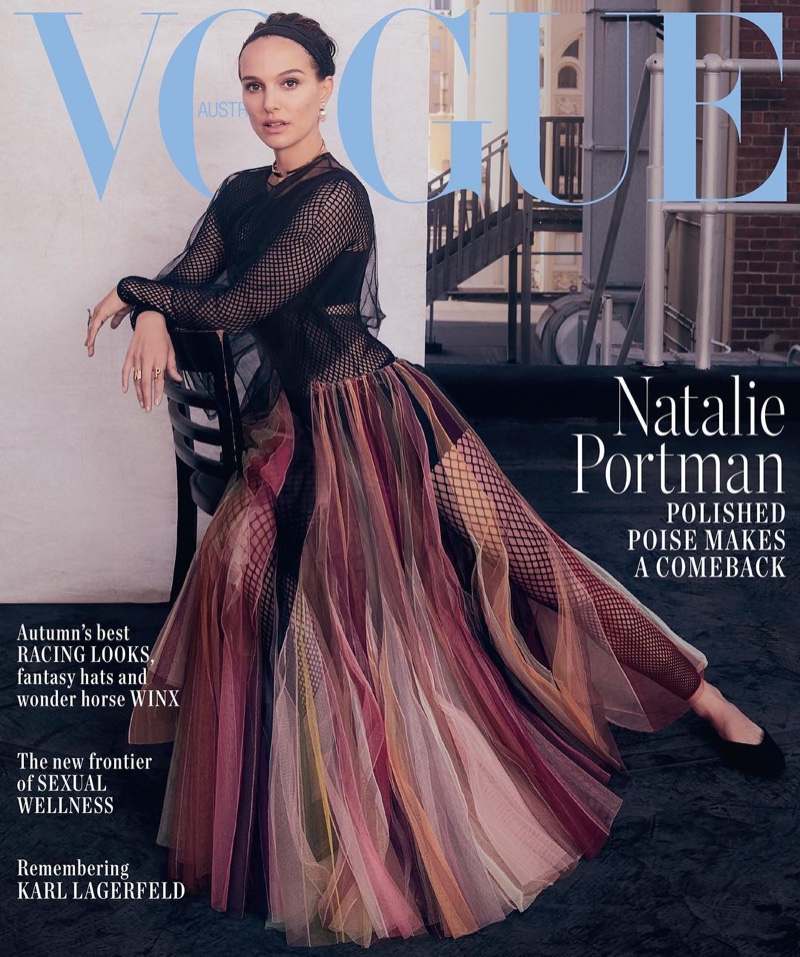 Natalie Portman on Vogue Australia April 2019 Cover