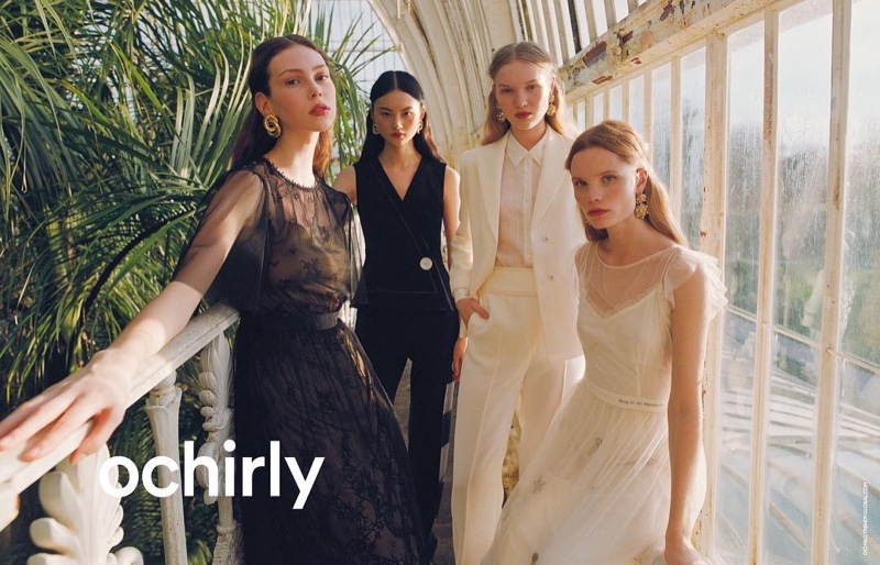 Lorena Maraschi, Polina Oganicheva, Jess PW and He Cong star in Ochirly summer 2019 campaign