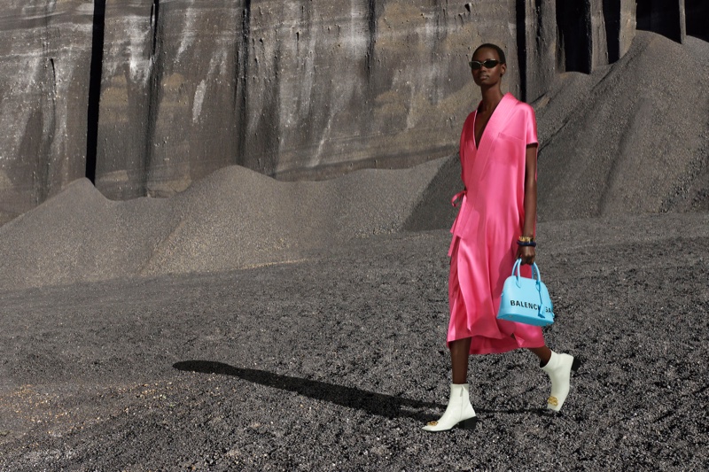 Nyarach Abouch Ayuel stars in Balenciaga fall 2019 campaign