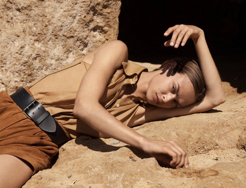 Birgit Kos stars in Massimo Dutti Limited Edition Volume II Collection