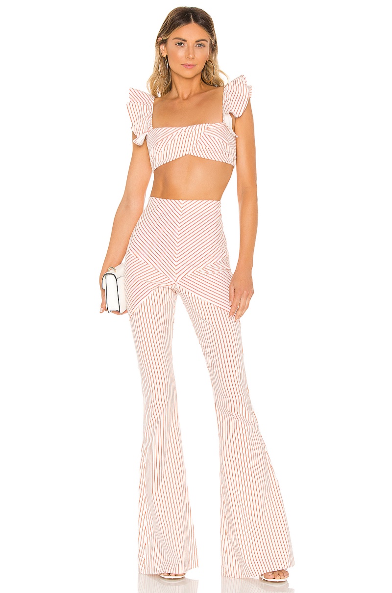 Michael Costello x REVOLVE Cassandra Top $128 and Cassandra Pant $198