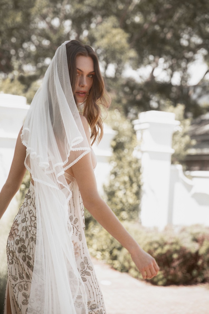 The Zoey Mesh veil from Spell & the Gypsy Collective's 2019 Bridal collection