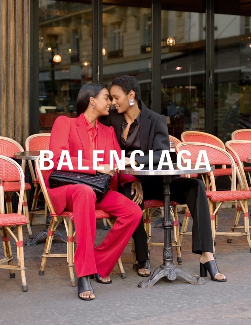 Laura Suazo and Ysaunny Brito couple up for winter 2019 campaign