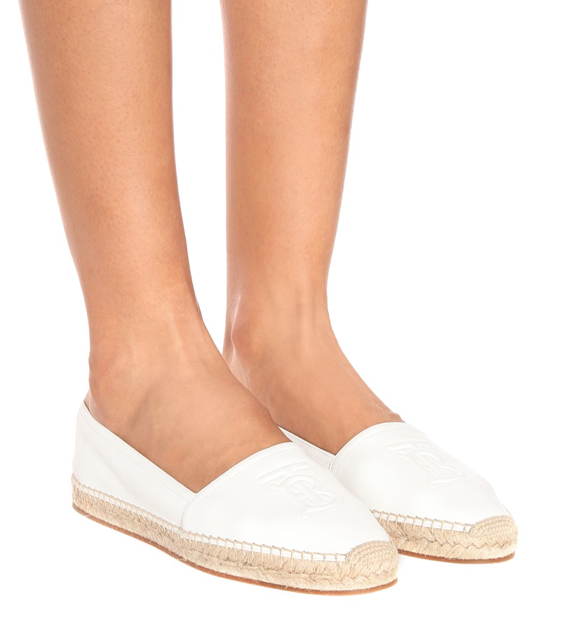 Burberry Leather Espadrilles $520